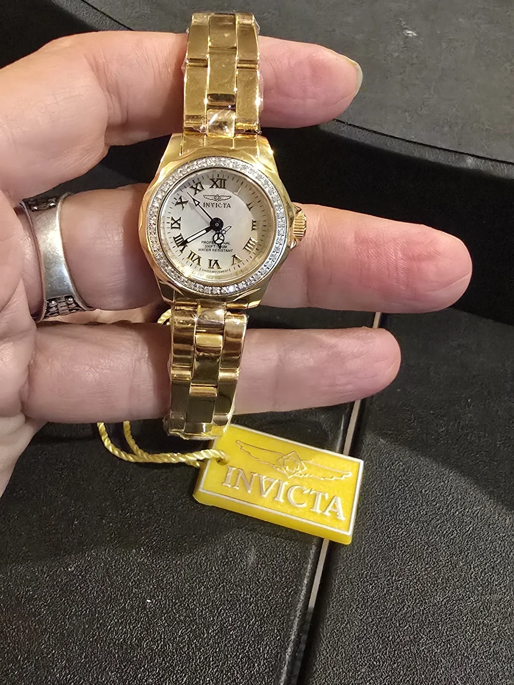 Invicta Women's Gold-Tone Stainless Steel Bracelet Watch - Gold